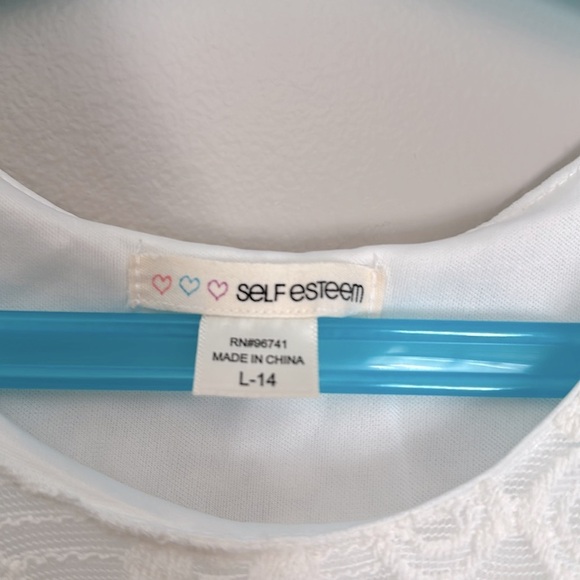 Girls sleeveless lacey top - Picture 4 of 6